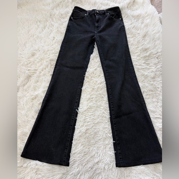 Frame The Reboot Bootcut Pants - size 28 - black - Picture 2 of 9